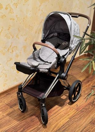 Каляска, коляска, сайбекс, cybex priam koi,  2 в 1, дитячий візок2 фото