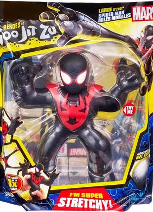 Фігурка heroes of goo jit zu marvel super stretchy spider-man miles 20см.