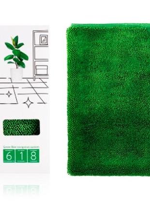 Для підлоги серветка-файбер floor fiber s13 серіі green fiber home greenway. розміри: 40 х 60 см