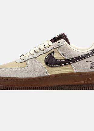 👟 кросівки       nike air force 1 "coffee"  / наложка bs👟