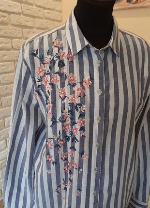 Крутая рубашка , блуза lc waikiki (оригинал). размер 46-48.8 фото