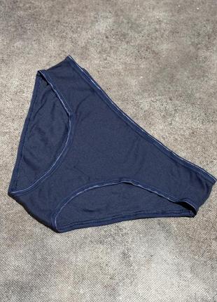 Новые хлопковые трусики в рубчик primark