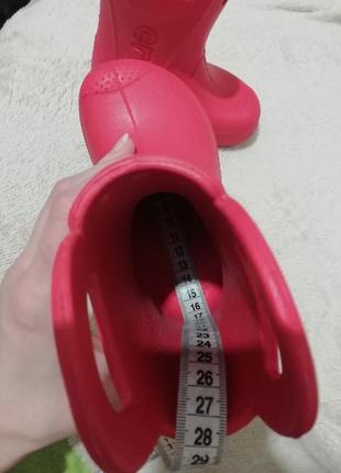 Чоботи гумові crocs c8, р. 24-25 7