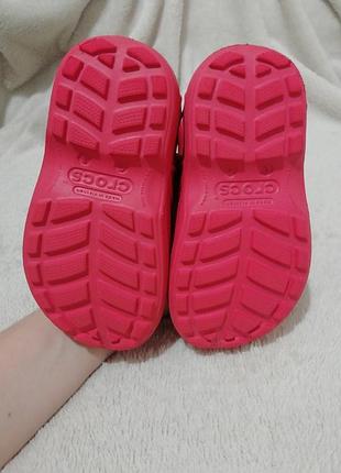 Чоботи гумові crocs c8, р. 24-25 5