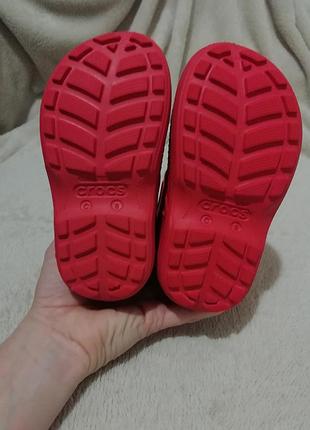 Чоботи гумові crocs c8, р. 24-25 6