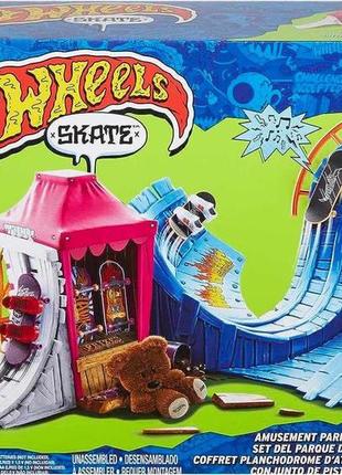 Ігровий набір hot wheels skate amusement park skate із музикою та звуками.