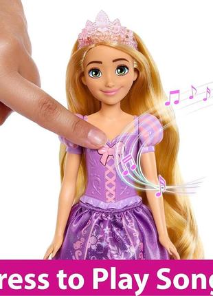 Співаюча лялька mattel disney princess від mattel рапунцель rapunzel5 фото