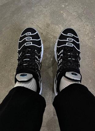 Кросівки nike air max tn plus lace toggle black grey 4