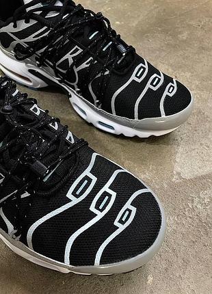 Кросівки nike air max tn plus lace toggle black grey 7