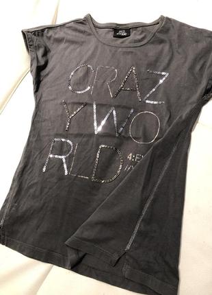 Сіра дитяча футболка бавовна