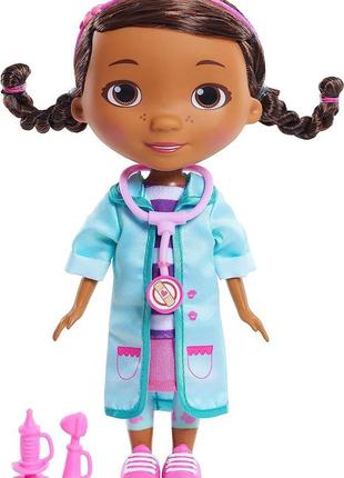 Disney junior doc mcstuffins pet , лікар плюшева 21см від just play