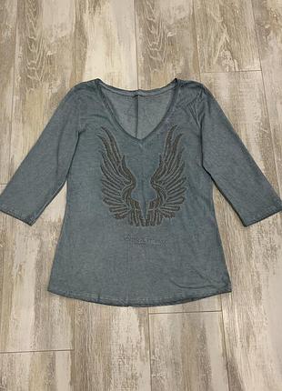 Футболка лонгслив бренда key largo. размер s-м.