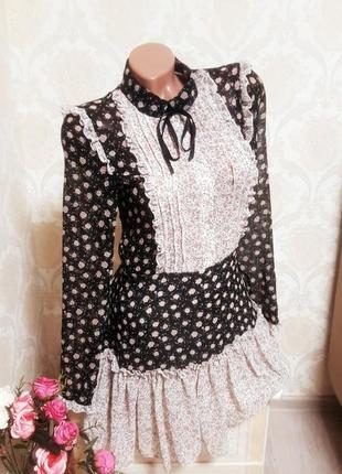 Шикарне шифонова сукня