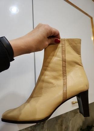 Крутые кожаные ботинки pierre cardin