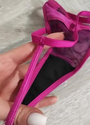 Стрінги рожеві 4