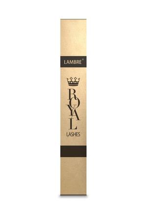 Супероб'ємная і удлинняющая туш lambre royal lashes з 3d-ефектом 9 мл2 фото