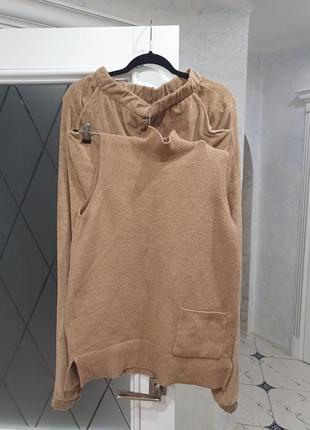 Костюм брючный zara джоггеры и кофта