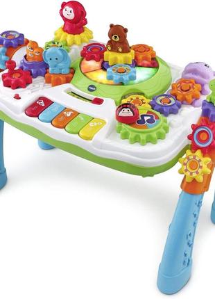 Vtech gearzooz 2в1 jungle friends gear park. музичний цент парк джунглів