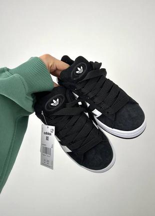 Кросівки adidas camus 00's black white (premium)6 фото