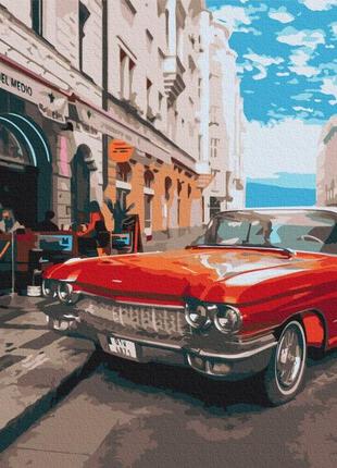 Картина за номерами червоний на удачу