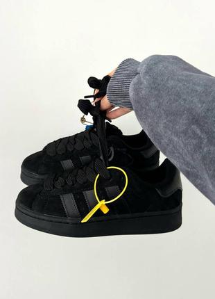 Кроссовки adidas campus 00's full black (premium)