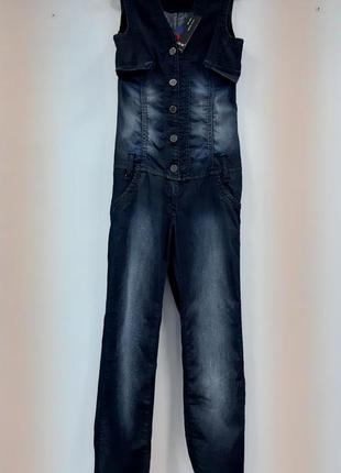 Джинсовий комбінезон
