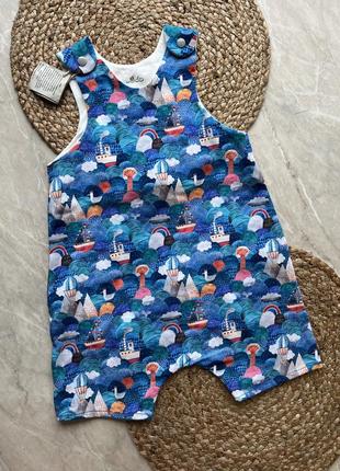 Ромпер handmade новый на 1-2 года
