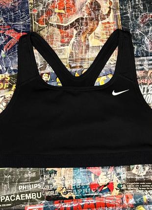 Спортивный топик топ найк nike dri fit лиф бра майка бюстгальтер