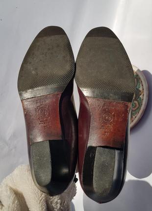 Кожаные туфли tiziana conti итальялия 378 фото