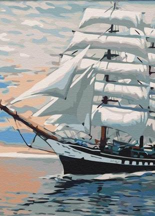 Картина по номерам ветер в парусах