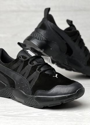 Кроссовки мужские кожаные puma tactical5 фото