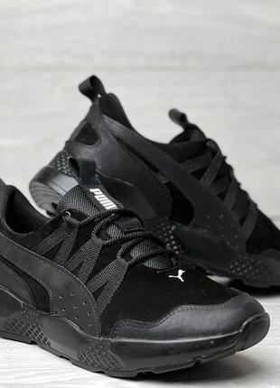 Кроссовки мужские кожаные puma tactical6 фото