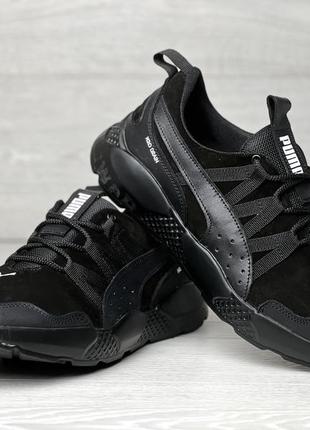 Кроссовки мужские кожаные puma tactical10 фото