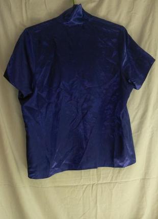 Женская пижамная  атласная рубашка ( made in sri lanka)2 фото