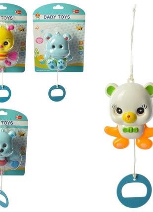 Подвеска на коляску, растяжка, музыка, подвижные детали, 6513-4-5-6