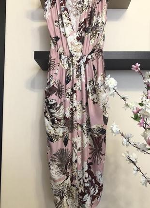 Летнее стильное платье вискоза, нарядное летнее