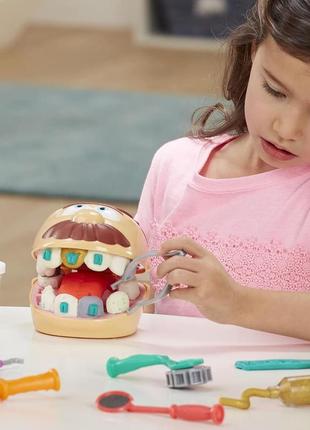 Набір для ліплення play doh drill´n fill dentist. містер зубастик оновлений.5 фото