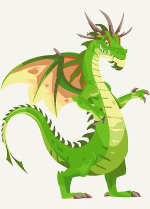 Картина за номерами art craft dragon 30х40см, 16077-ac