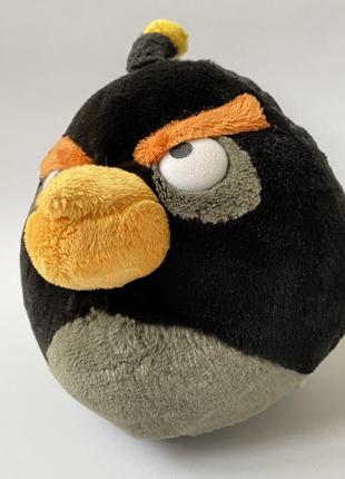 Angry birds бомб мягкая игрушка3 фото