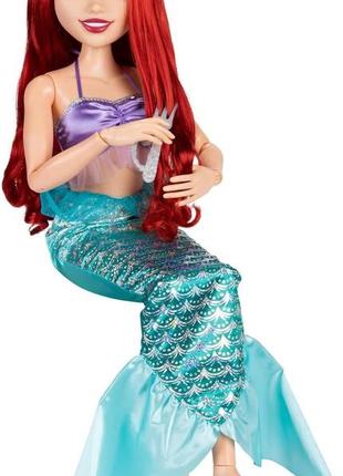 Disney princess ariel. ростовая кукла ариель,81см. оновлена версія 20239 фото