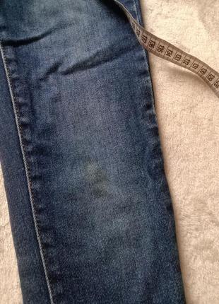 Темно-синие скинни джинсы 💙5 фото