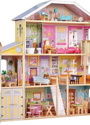 Дерев´яний ляльковий будиночок kidkraft majestic mansion з 34 аксесуарами