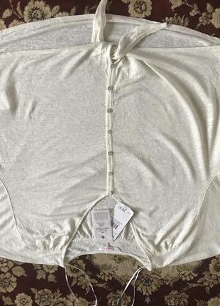 Льняная блузка