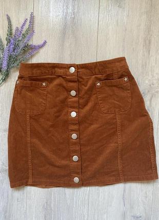 Юбка вельветовая 11,12 лет юбка для девочки