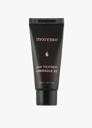 Відновлювальна маска для пошкодженого волосся - moremo hair treatment-miracle 2x