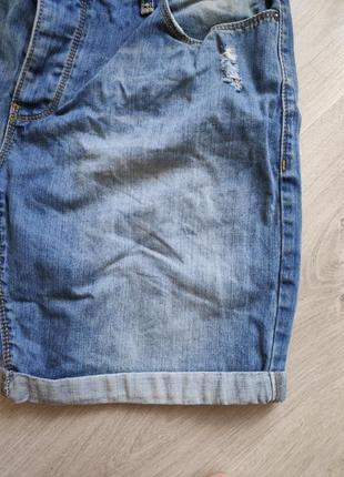 Мужские шорты джинсовые синие с потёртостями ли купер lee cooper м s  р3 фото