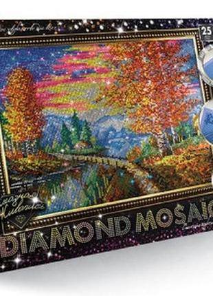 Набор для творчества, "алмазная живопись diamond mosaic", "осень", dm-01-03