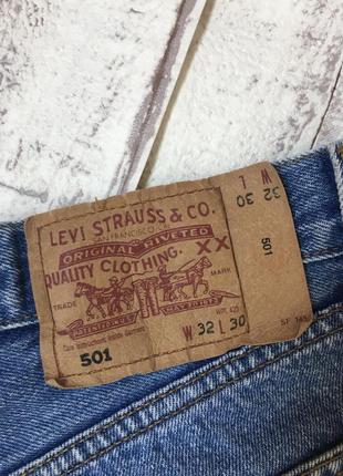 Levis 501 levi strauss шорты джинс оригинал6 фото