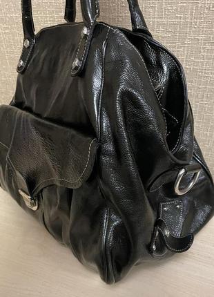 Gilda tonelli сумка шоппер кожаная италия2 фото