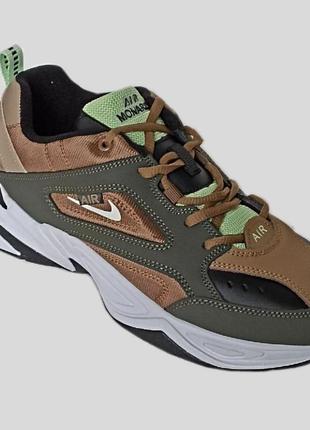 Мужские кроссовки  nike air monarch ,кроссовки (найк аір монарх ), кожа,  вьетнам4 фото